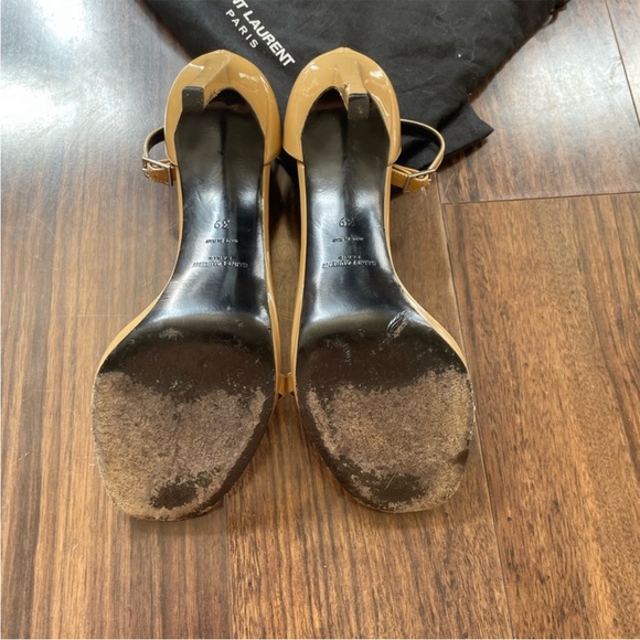 Saint Laurent Nude Jane Sandals Stilettos - Picture 10 of 11